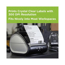 Print label 300 DPI Resolution