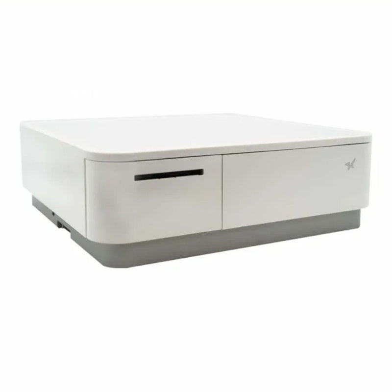 Star MicronicsStar Micronics mPOP Integrated USB-C Lightning Receipt Printer & Cash Drawer with Tablet Stand - White