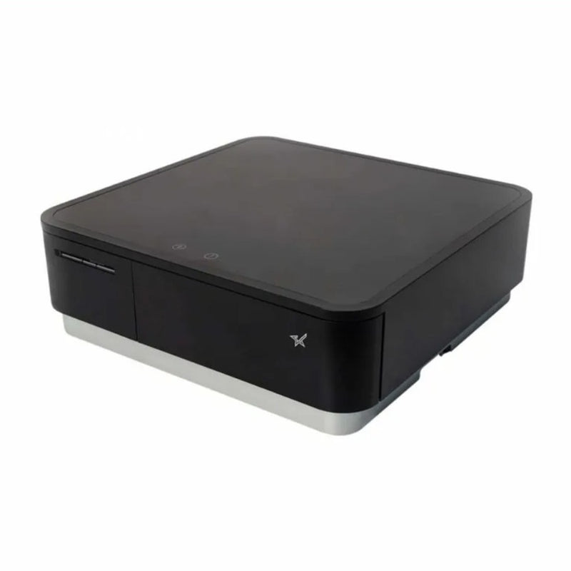 Star MicronicsStar Micronics mPOP Integrated USB-C Lightning Receipt Printer & Cash Drawer with Tablet Stand - White