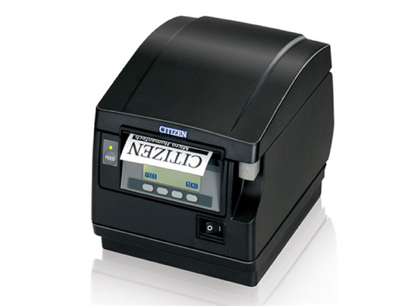 Citizen CT-S851III Direct Thermal Receipt Printer - 3 Inch USB, Ethernet Connectivity with LCD Backlit Display