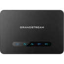 Grandstream HT812 v2 2-port analog telephone adapter ATA with dual Gigabit ports - top view