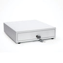 Star Micronics CD4 Choice Series white POS cash drawer 14x16 inch printer