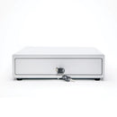Star Micronics CD4 Choice Series white POS cash drawer 14x16 inch printer