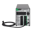 APC Smart-UPS 1500VA tower UPS rear view with LCD