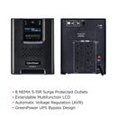 CyberPower sine wave mini tower UPS for business equipment