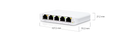 Ubiquiti UniFi Switch Flex Mini USW-Flex-Mini 5-Port Gigabit Switch