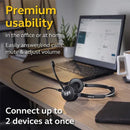 Jabra Engage 65 SE dual-ear office headset usability 