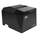Side view of Star Micronics TSP143IV SK gray label printer
