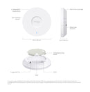TP-Link EAP650 WiFi 6 access point ports