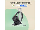 Yealink BH76 Plus Black headset Teams Zoom certified