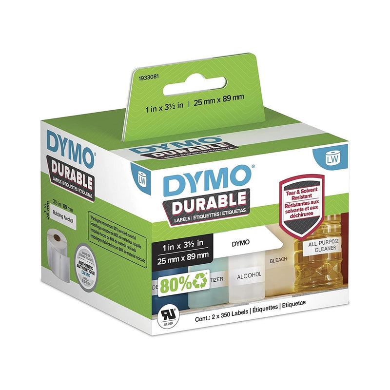 DYMO LabelWriter White Poly Durable Labels