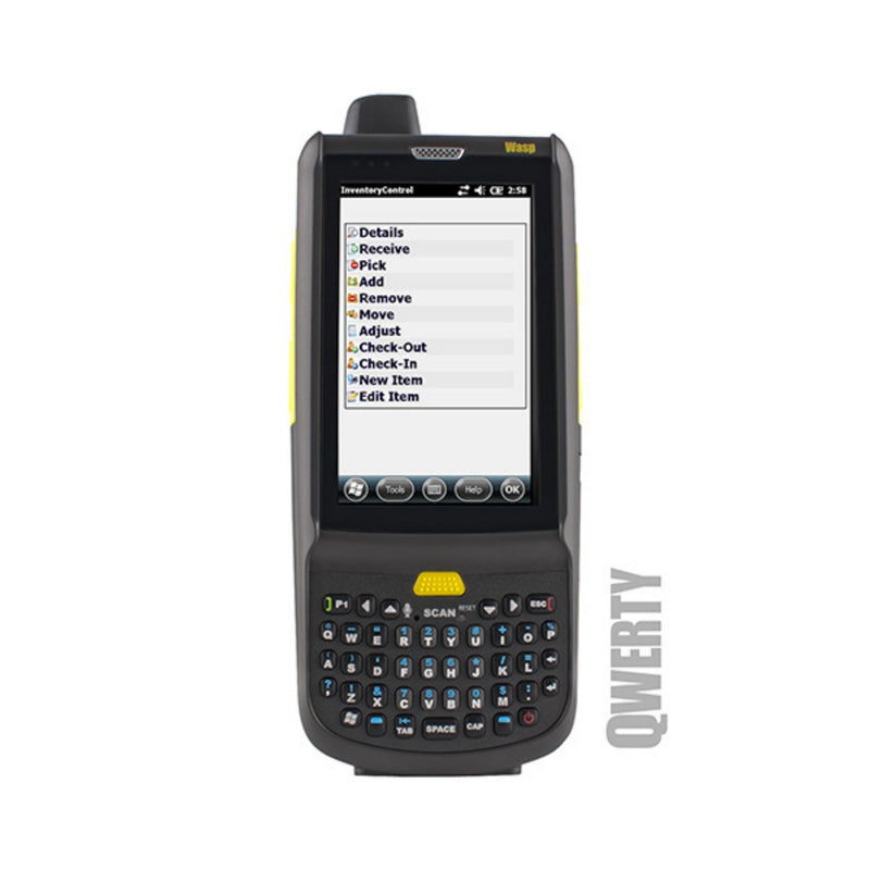 wasp mobile barcode scanner with qwerty