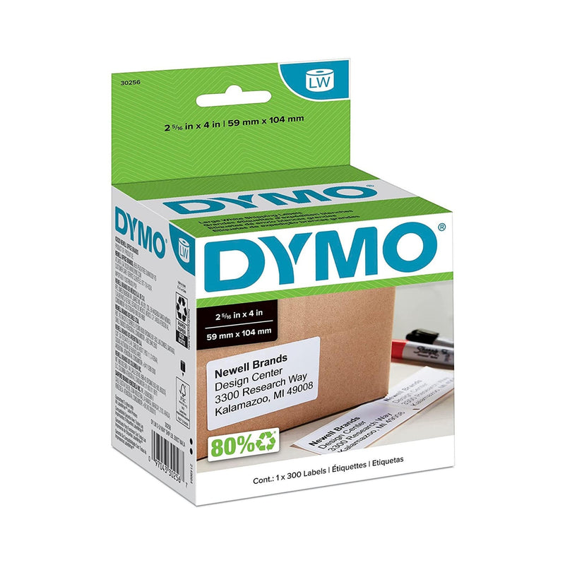dymo lv-30256 compatible shipping labels
