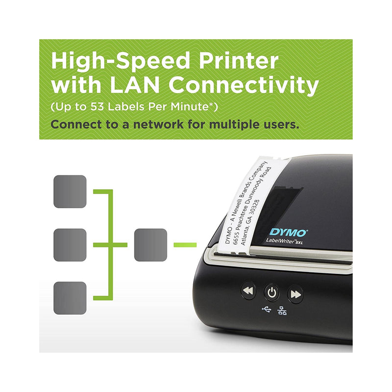 Dymo Lan connectivity printer