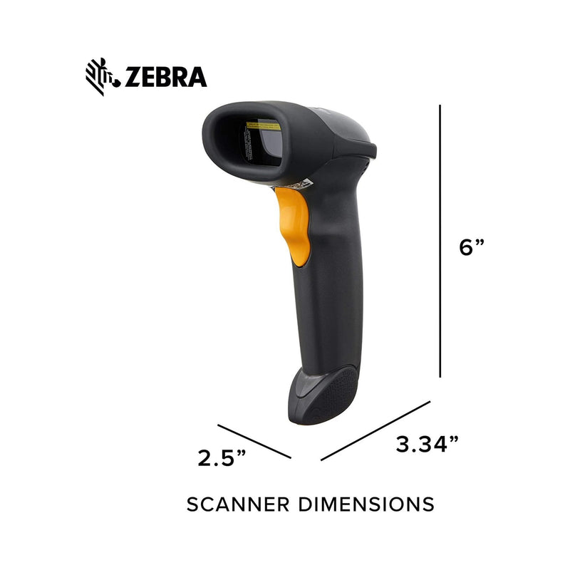 zebra 1D laser barcode scanner