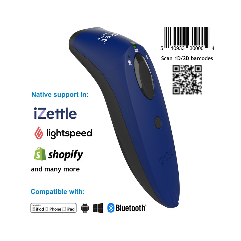 Socket Mobile S740 Handheld 1D/2D Barcode Reader Blue