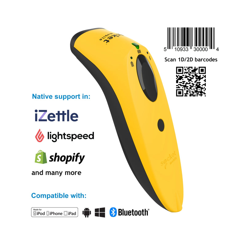 Socket Mobile S740 Handheld 1D/2D Barcode Reader Yellow